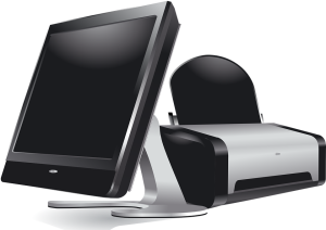 computer and printer